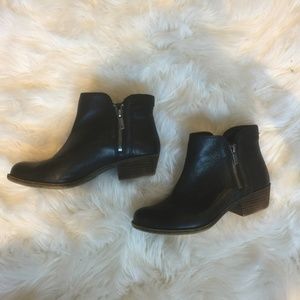 Lucky Brand Leather Booties